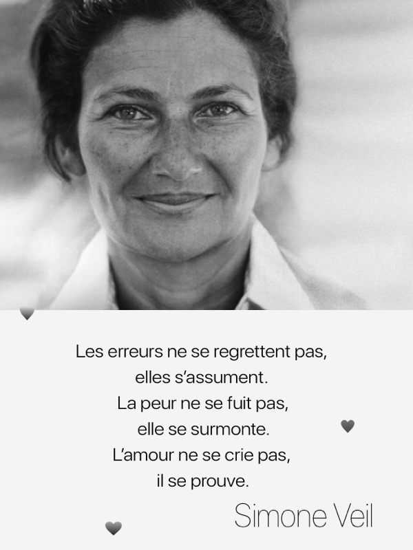 La meilleure citation de Simone Veil : une icône du féminisme et de la liberté